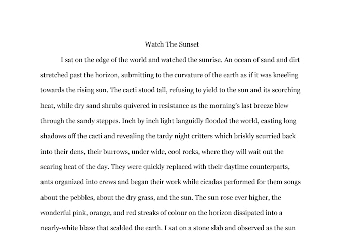 write a weird short story based on a prompt